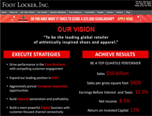 Tablet Screenshot of footlocker-inc.com